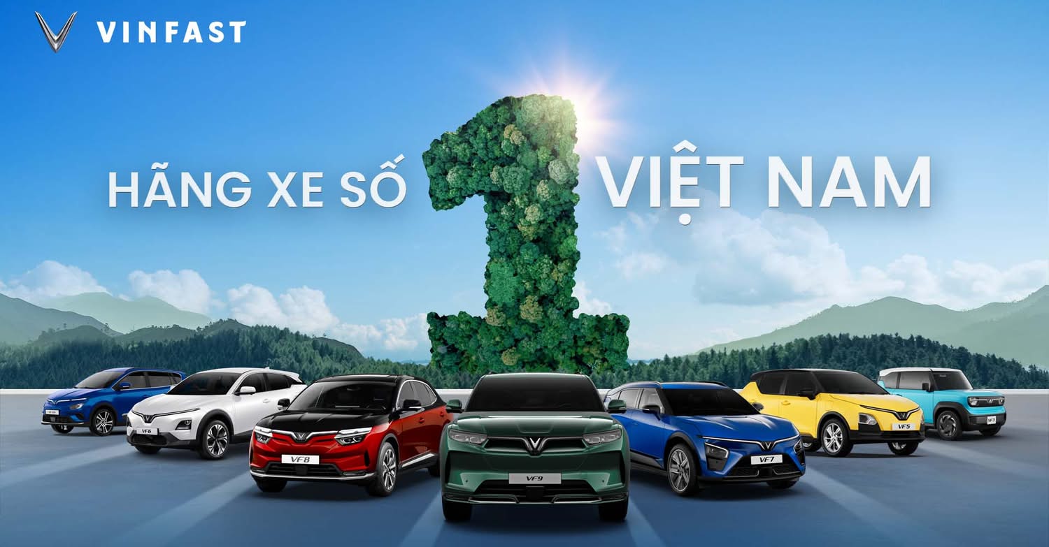 vinfast hãng xe số 1