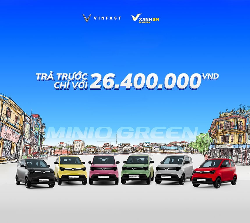 vinfast minio green